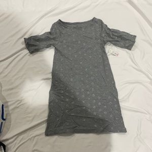 New with tags silver dress